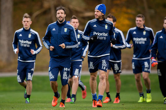IFK Göteborgs Mattias Bjärsmyr och Gustav Svensson