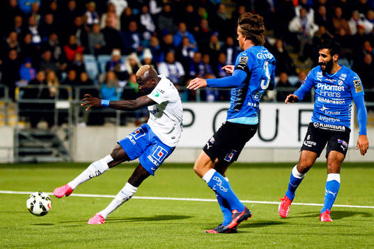 Norrköpings Alhaji Kamara gör 1-0