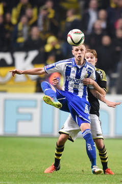 s Johan Blomberg och IFK Göteborgs Sören Rieks