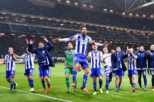 under fotbollsmatchen i Allsvenskan mellan AIK och IFK