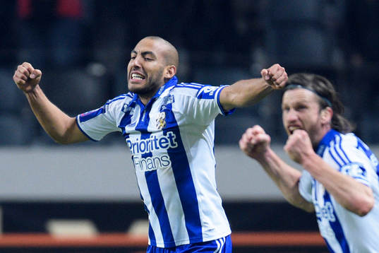 IFK Göteborgs Haitam Aleesami jublar