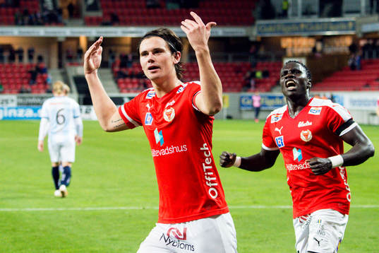 Kalmars Marcus Antonsson jublar