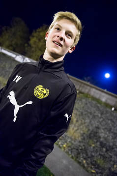 Theo Vallentorp i Mjällbys ungdomssektion