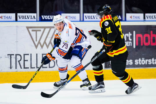 Växjös Patrik Lundh och Brynäs Daniel Mannberg