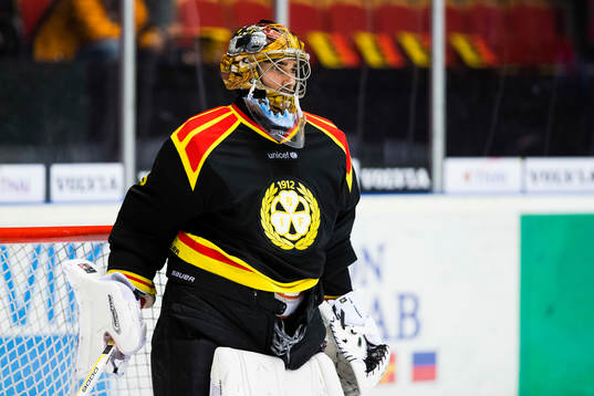 Brynäs målvakt Bernhard Starkbaum