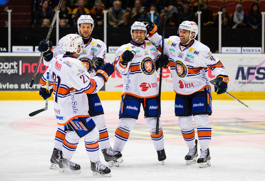 Växjös Cory Murphy, Ilkka Heikkinen, Adam Burish och Josh