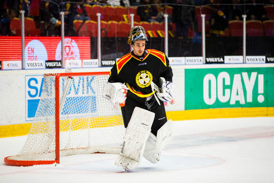 Brynäs målvakt Bernhard Starkbaum