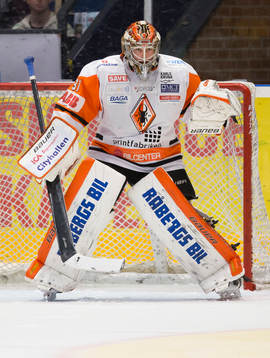 Karlskronas målvakt Patrick Galbraith