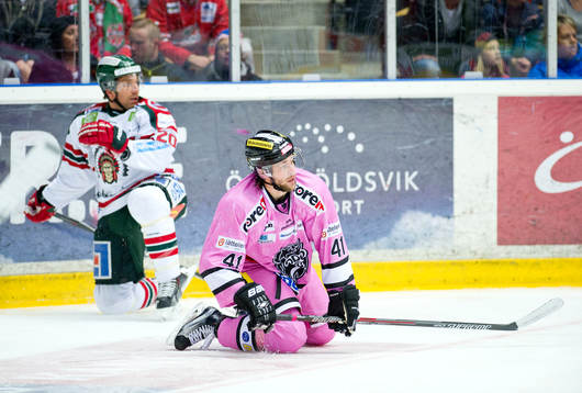Frölundas Joel Lundqvist och Modos Oscar Hedman