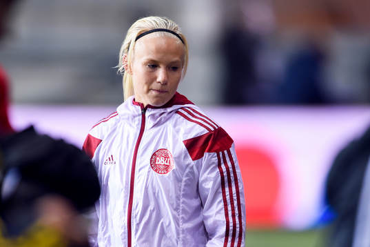 Danmarks Pernille Harder deppar
