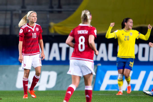 Danmarks Pernille Harder deppar