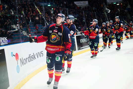 Djurgårdens spelare jublar