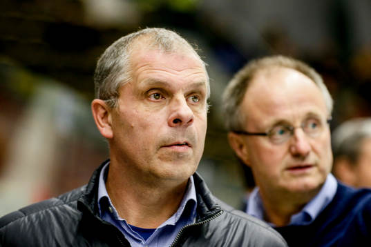 Rögles sportchef Anders "Masken" Carlsson och tränare