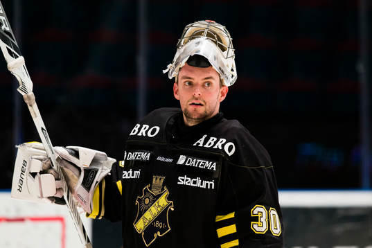 s målvakt Gustaf Lindvall