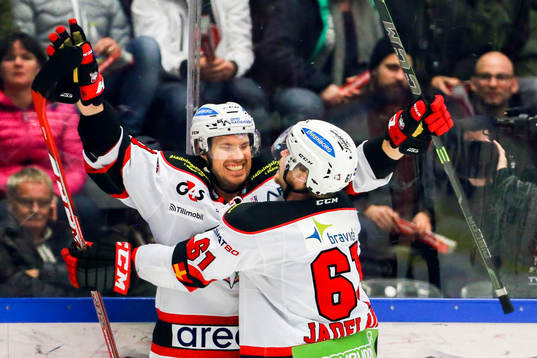 Malmö Redhawks Mattias Persson och Malmö Redhawks Nicklas