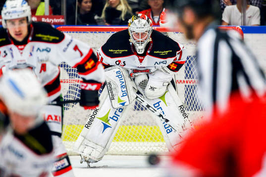 Malmö Redhawks målvakt Jonas Gunnarsson
