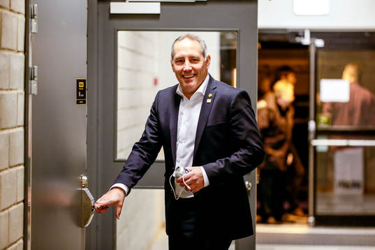 Skellefteås general manager Lars  "Lasse" Johansson är
