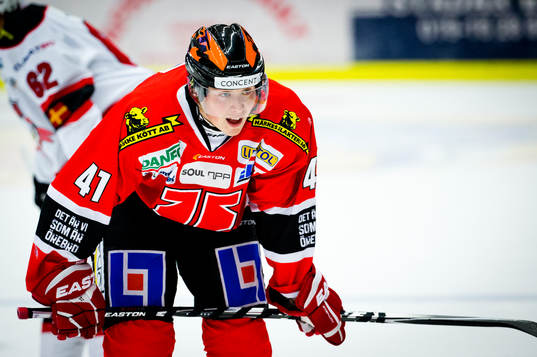 Örebros Joel Mustonen deppar