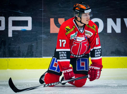 Örebros Daniel Viksten deppar