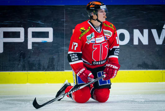 Örebros Daniel Viksten deppar