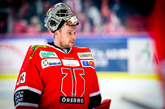 Örebros målvakt Julius Hudacek