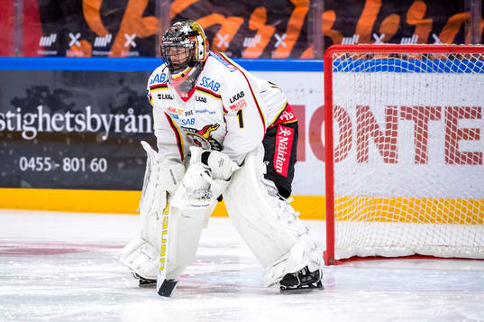 Luleås målvakt Daniel Larsson