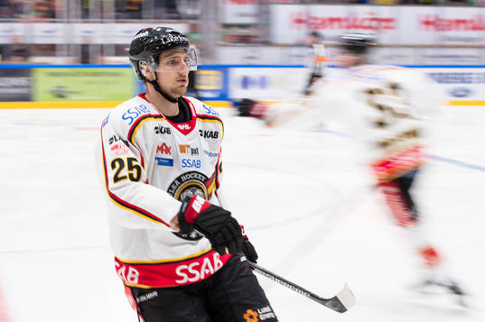 Luleås Anton Hedman gör ett byte
