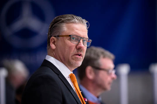 Karlskronas tränare Per Hånberg deppar