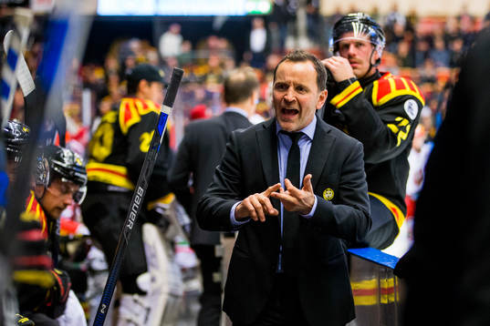 Brynäs tränare Thomas Berglund