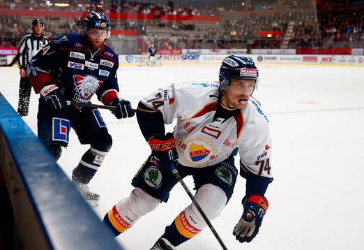 Linköpings Jonas Junland och Djurgårdens Tobias Hage
