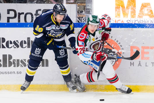s Martin Thörnberg mot Frölundas Tom Nilsson