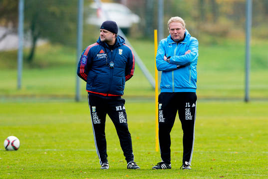 IFK Göteborgs assisterande tränare Magnus Edlund och