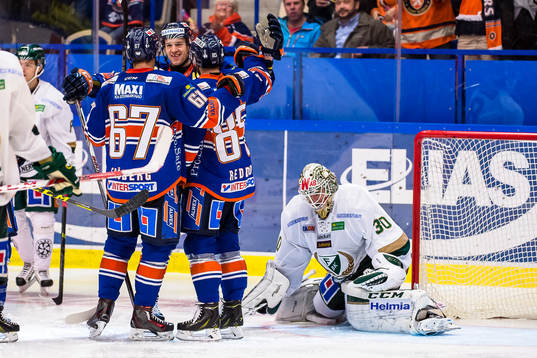 Växjös Linus Fröberg, Ilkka Heikkinen och Liam Reddox
