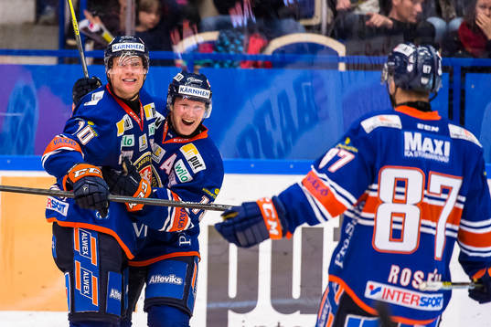 Växjös Richard Gynge, Tuomas Kiiskinen och Robert Rosén