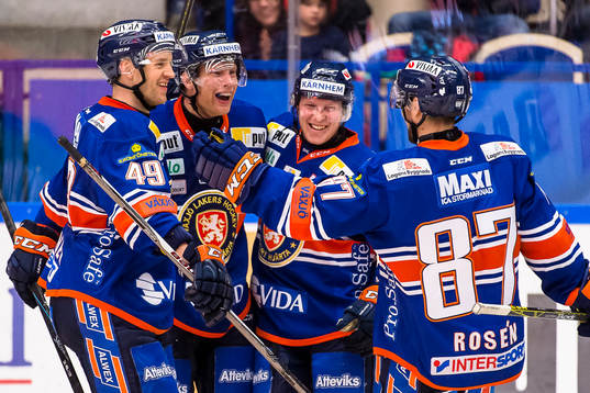 Växjös Ilkka Heikkinen, Richard Gynge, Tuomas Kiiskinen