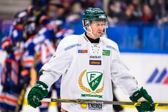 Färjestads Rickard Wallin deppar