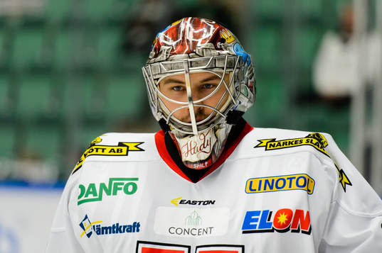 Örebros målvakt Julius Hudacek