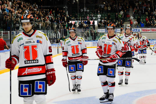 Örebros spelare deppar