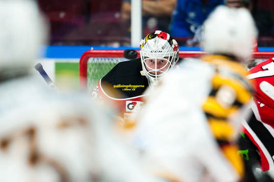 Malmö Redhawks målvakt Jonas Gunnarsson