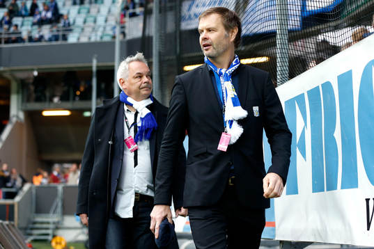 IFK Göteborgs ordförande Carl Jartun innan