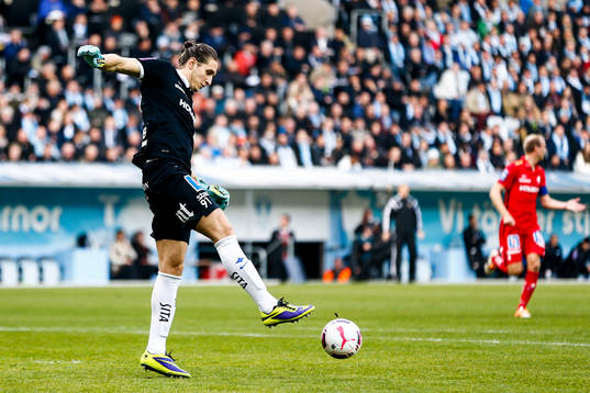 Norrköpings målvakt David Mitov Nilsson