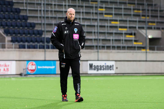 Åtvidabergs assisterande tränare Andreas Thomsson