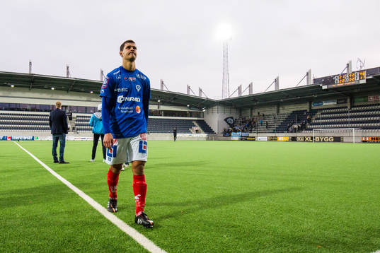 Åtvidabergs Mauricio Albornoz deppar