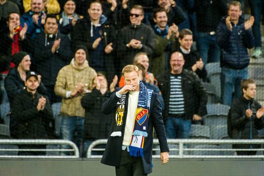 Djurgårdens Fredrik Stenman uppmärksammas för sin sista
