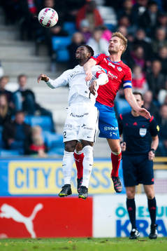 Häckens Mohammed Abubakari och Helsingborgs Johan