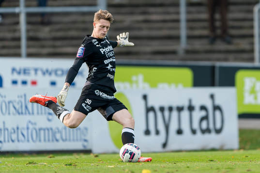 Halmstads målvakt Malkolm Nilsson