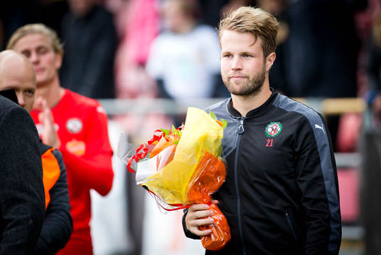 Örebros Christoffer Wiktorsson tackas av för sin tid i