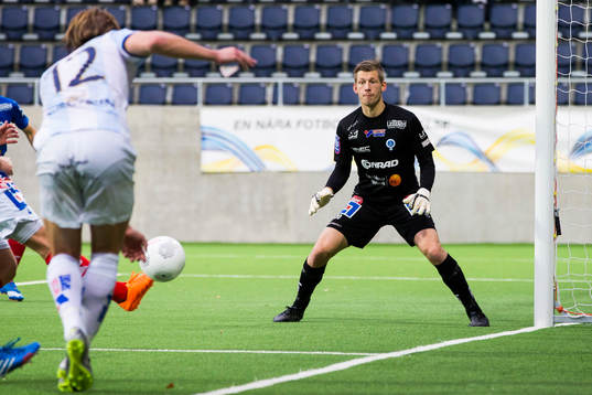 Åtvidabergs målvakt Gustav Jansson