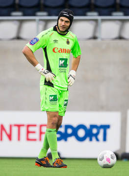 Gefles målvakt Emil Hedvall