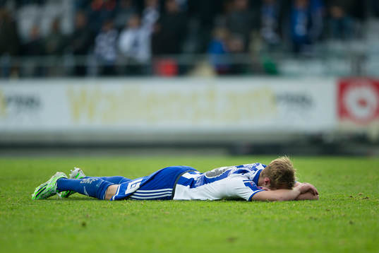 IFK Göteborgs Gustav Engvall deppar